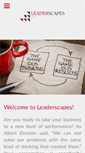 Mobile Screenshot of leaderscapes.com